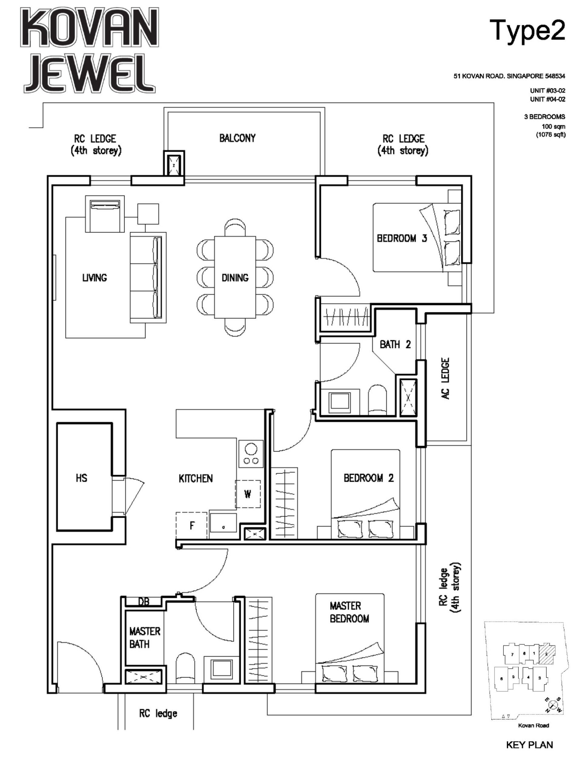 Kovan Jewel floorplan